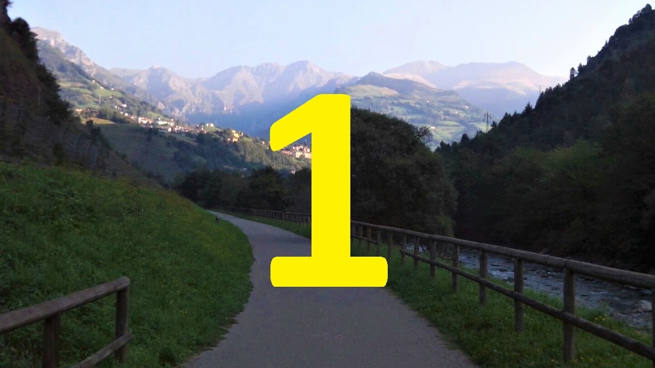 Ciclabile Valle Seriana (BG) Italy - PRIMA PARTE