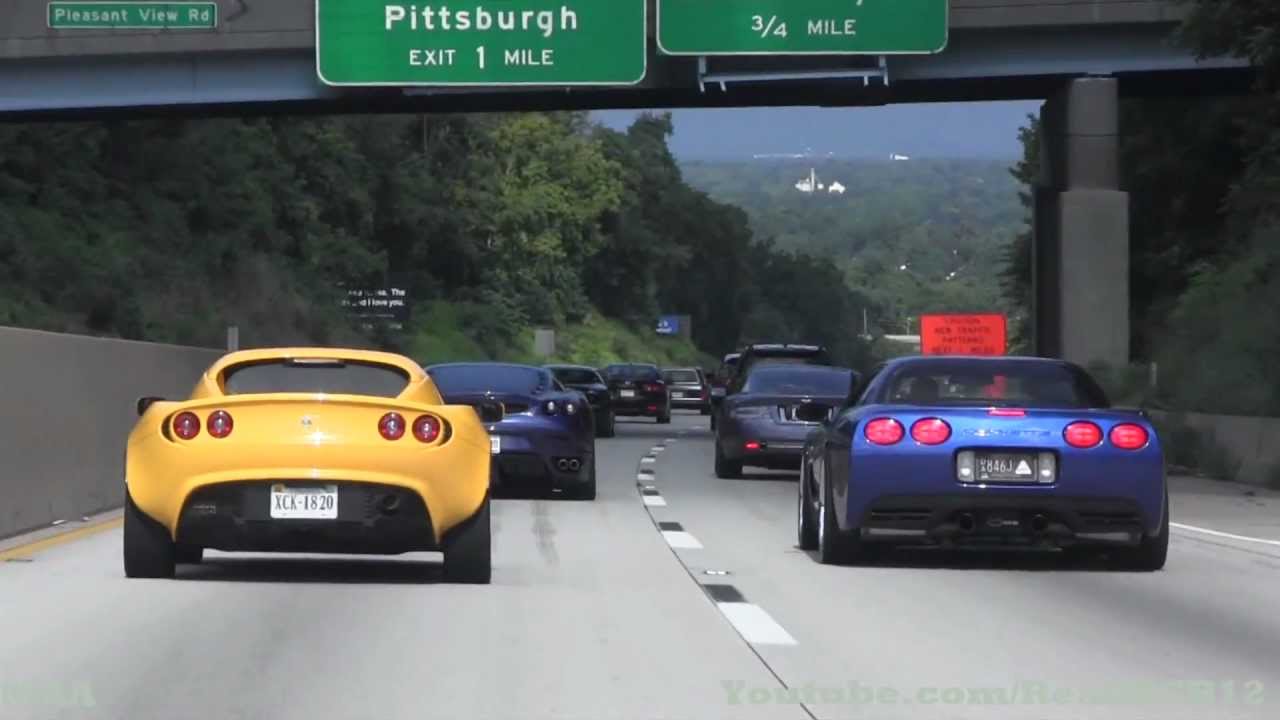 Supercars on State Street 2012 || MD To PA Cruise - RealMCR12