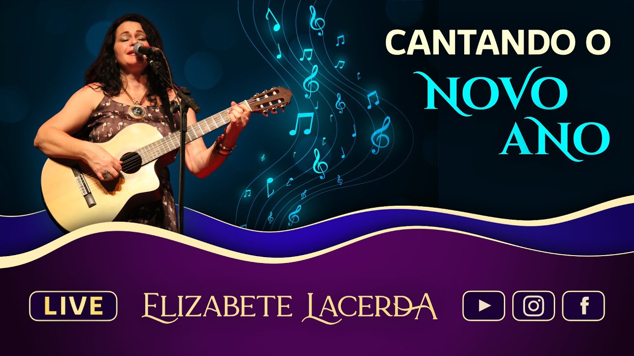 CANTANDO O NOVO ANO 🎵 @ElizabeteLacerda  #MúsicasQueCuram #Live023 💜