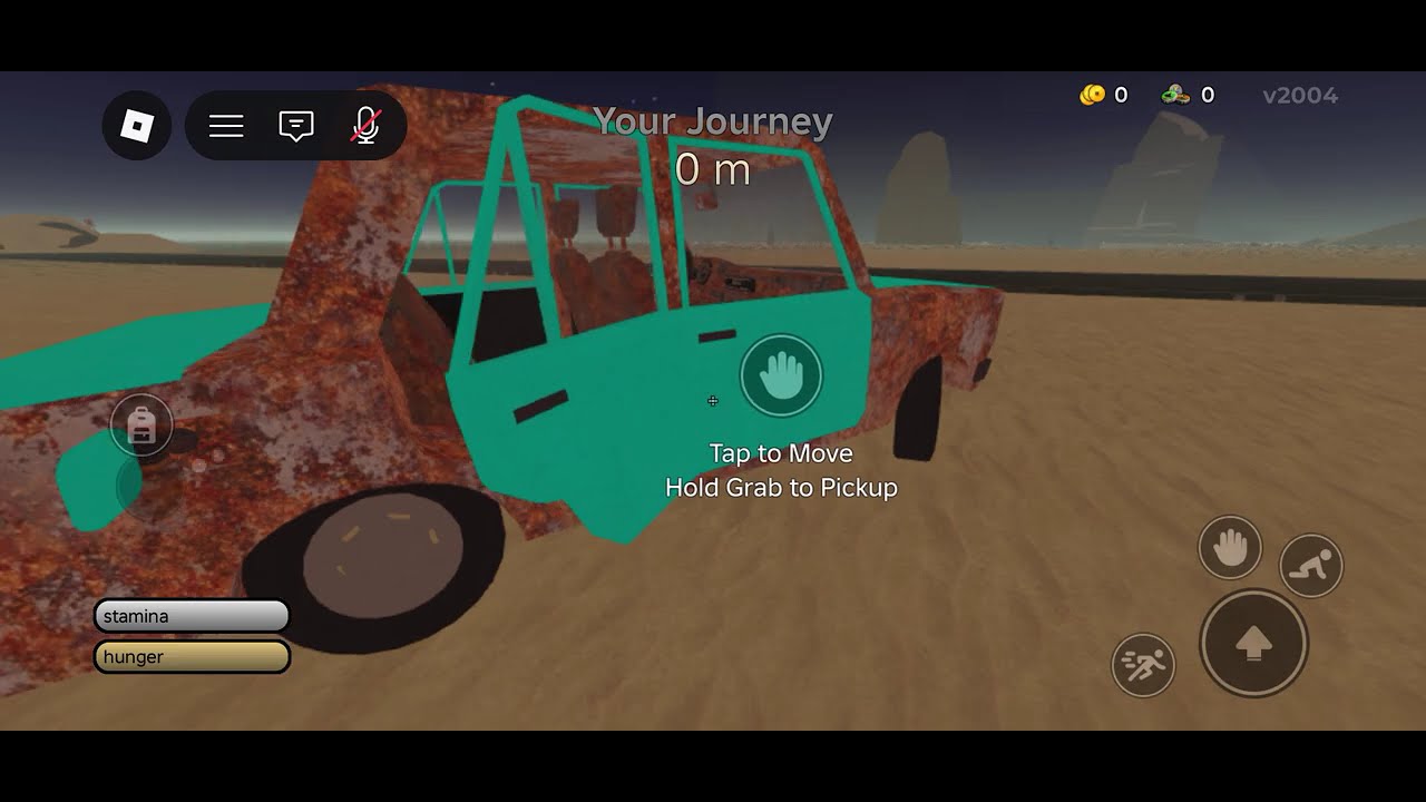 Driving through:A Dusty Trip.