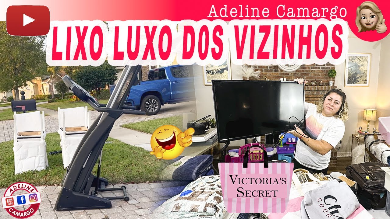 O lixo mais CHIQUE dos EUA: vizinhos RICOS jogaram coisas caríssimas fora @AdelineCamargo