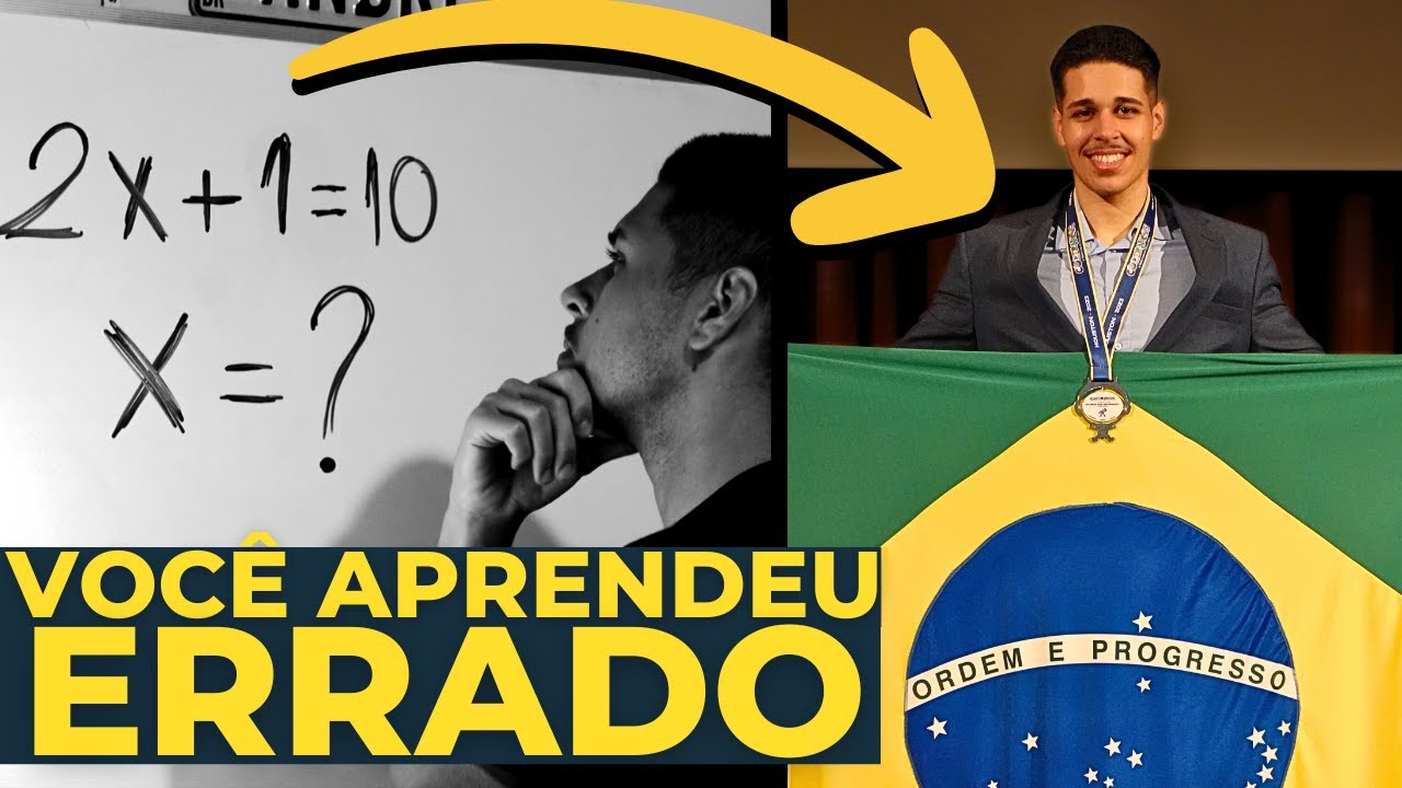 Como Estudei Matemática do Zero? (Me Tornei Medalhista Mundial Dessa Forma)