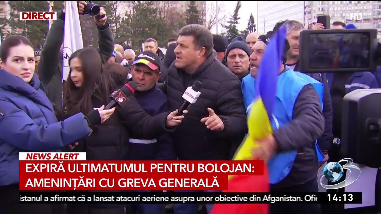 Expiră ultimatumul pentru Bolojan: Amenințări cu greva generală