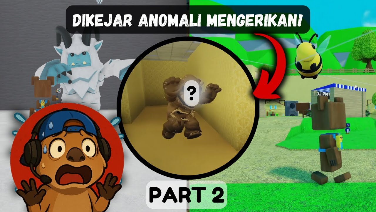 DIKEJAR ANOMALI BACKROOM?!! SUPER BEAR ADVENTURE DI ROBLOX - PART 2