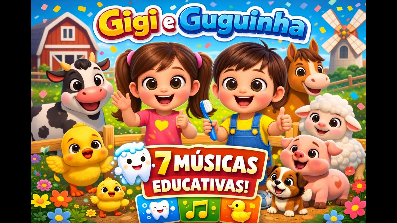 Copilado Alegria em Cançao 1 hora de Musicas Educativas #canalinfantil #musicainfantil