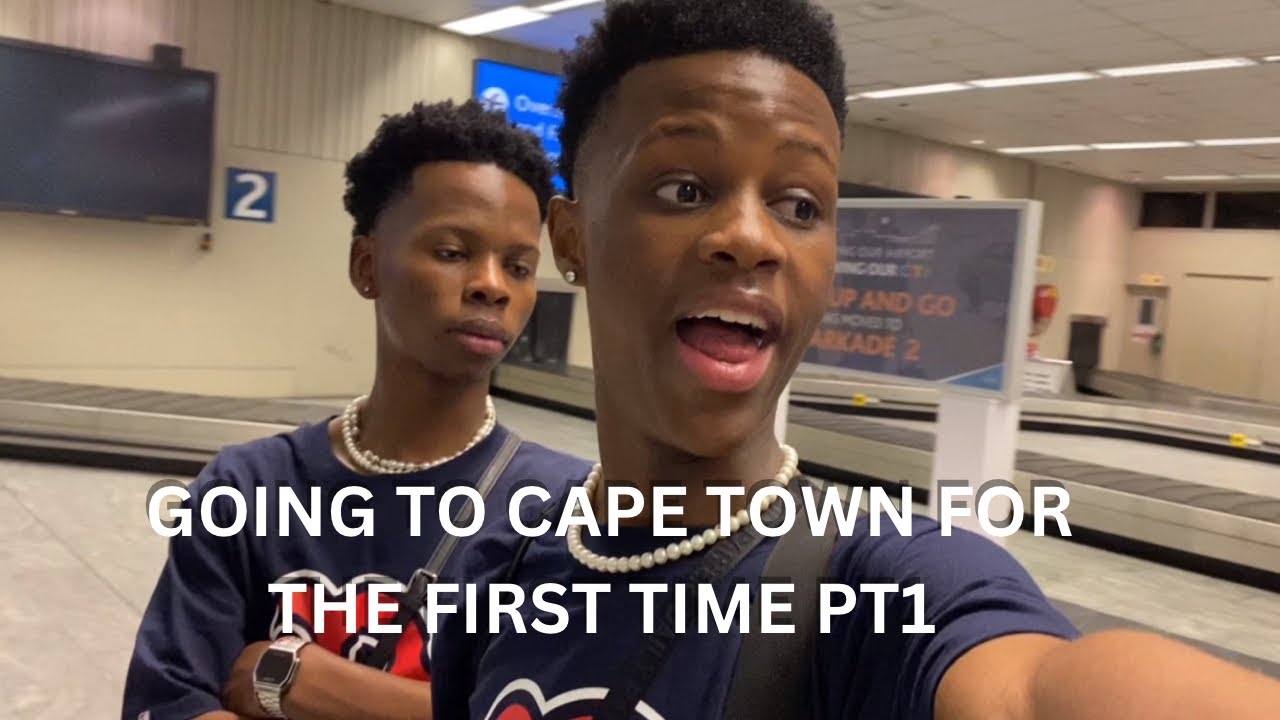 GOING TO CAPE TOWN FOR THE FIRST & GETTING ON A FLIGHT FOR THE FIRST TIME !!!