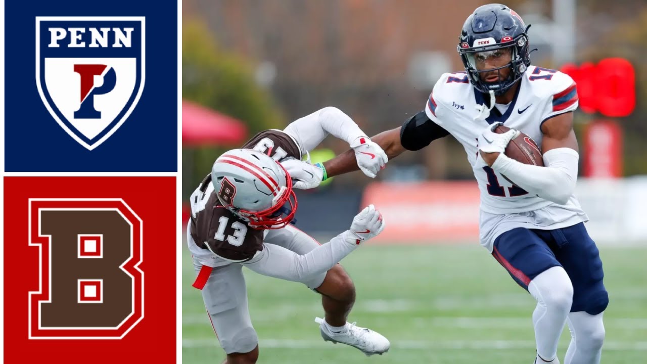 Brown vs. Pennsylvania Highlights | 2025 FCS Football Week 9