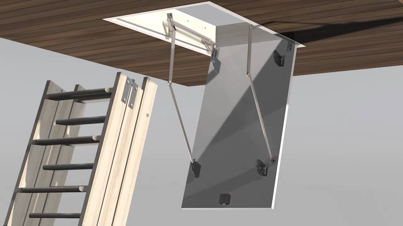 Montage Vlieringtrap type 1300 en 4300
