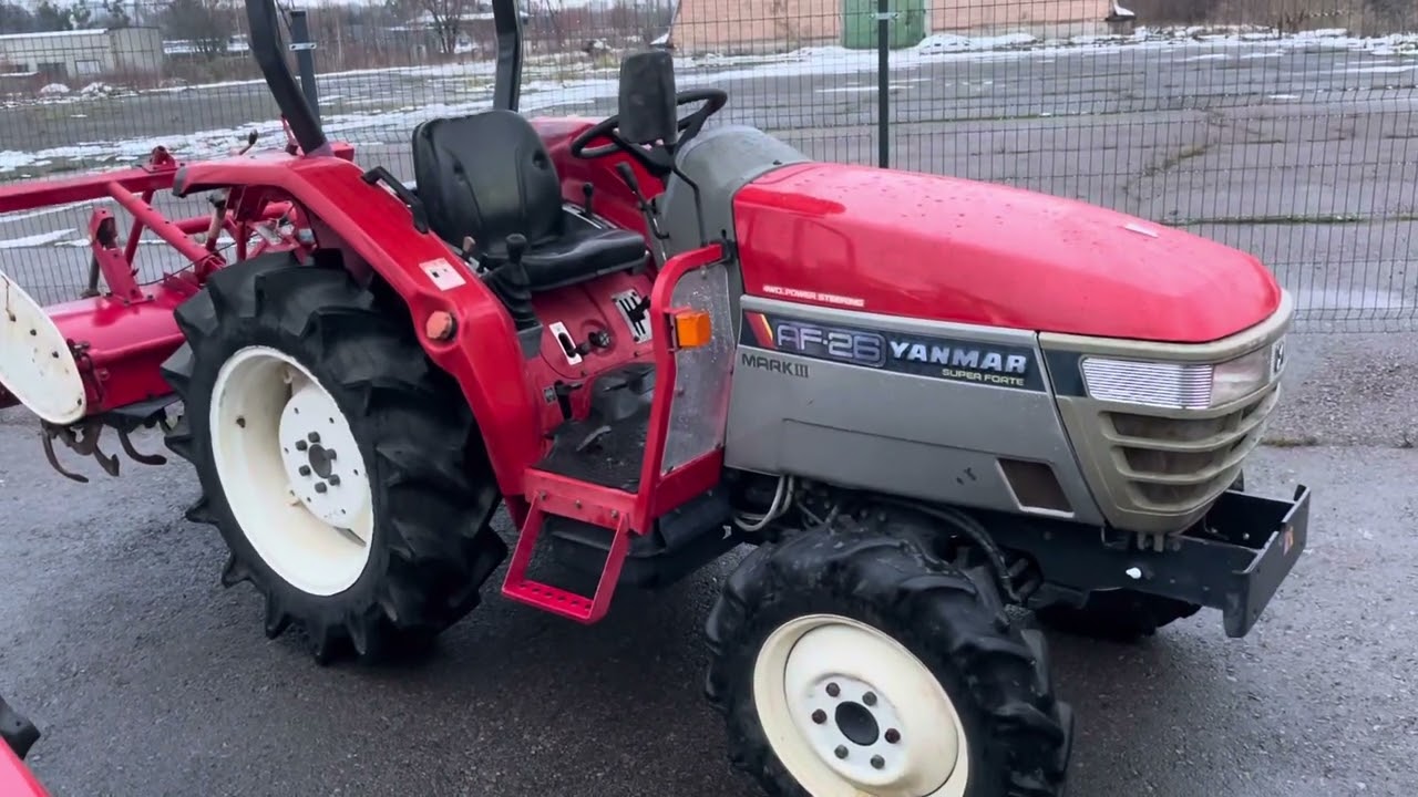 Огляд та ціна кращих японських БУ міні тракторів 🚜 Yanmar