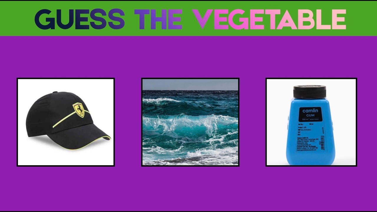 🥕 Guess the Vegetables by Connecting the  Emojis  &ndash; Fun Quiz Challenge! 🌽