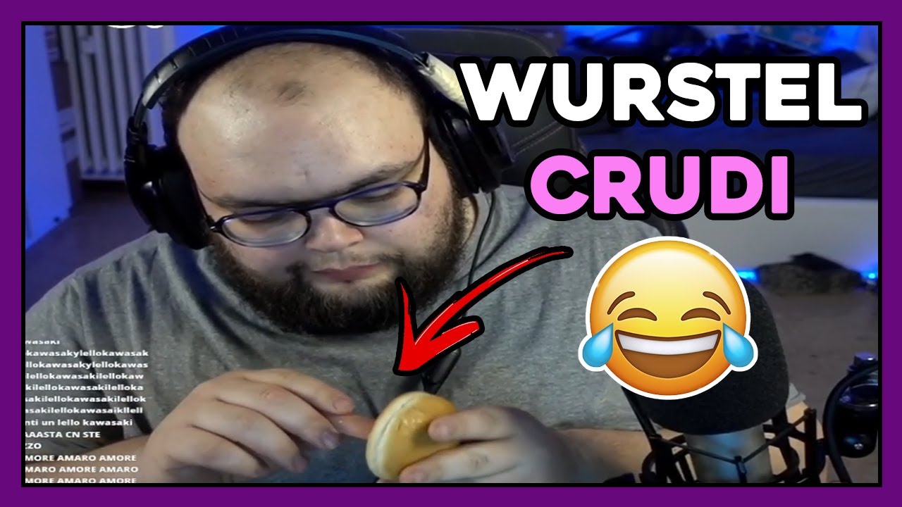 GSKIANTO MANGIA i WURSTEL CRUDI in LIVE e SCOPRE che NON PUO' mangiarli CRUDI!