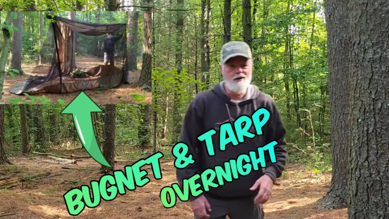 Ночной лагерь Onewind Outdoors с брезентом и тентом / Onetigris Cot /