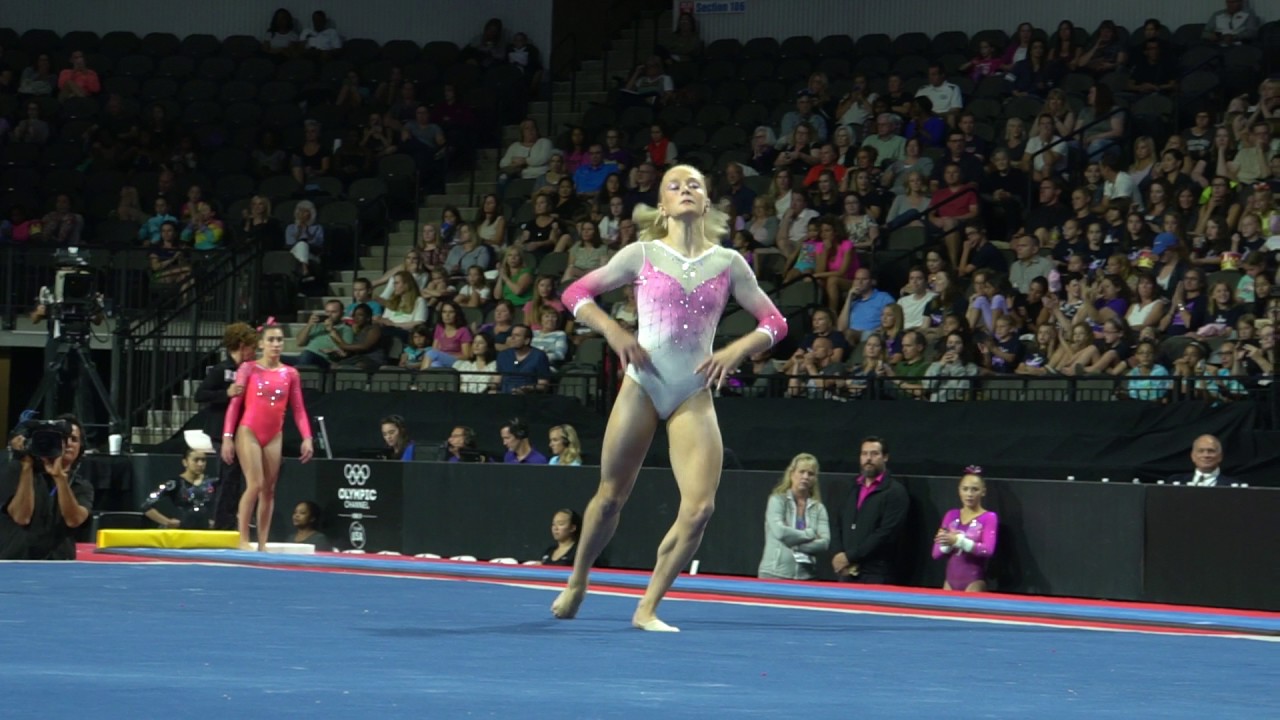 Riley McCusker – Floor Exercise – 2017 U.S. Classic – Senior Competition