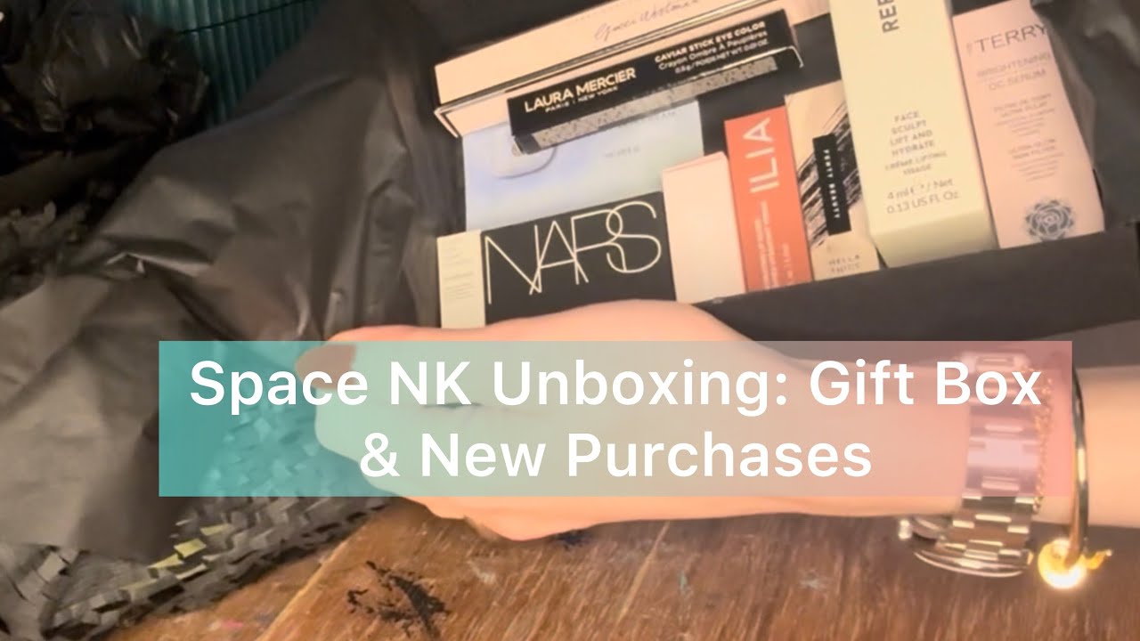 Space NK Unboxing #makeup #unboxing #lipstick #review #spacenk 