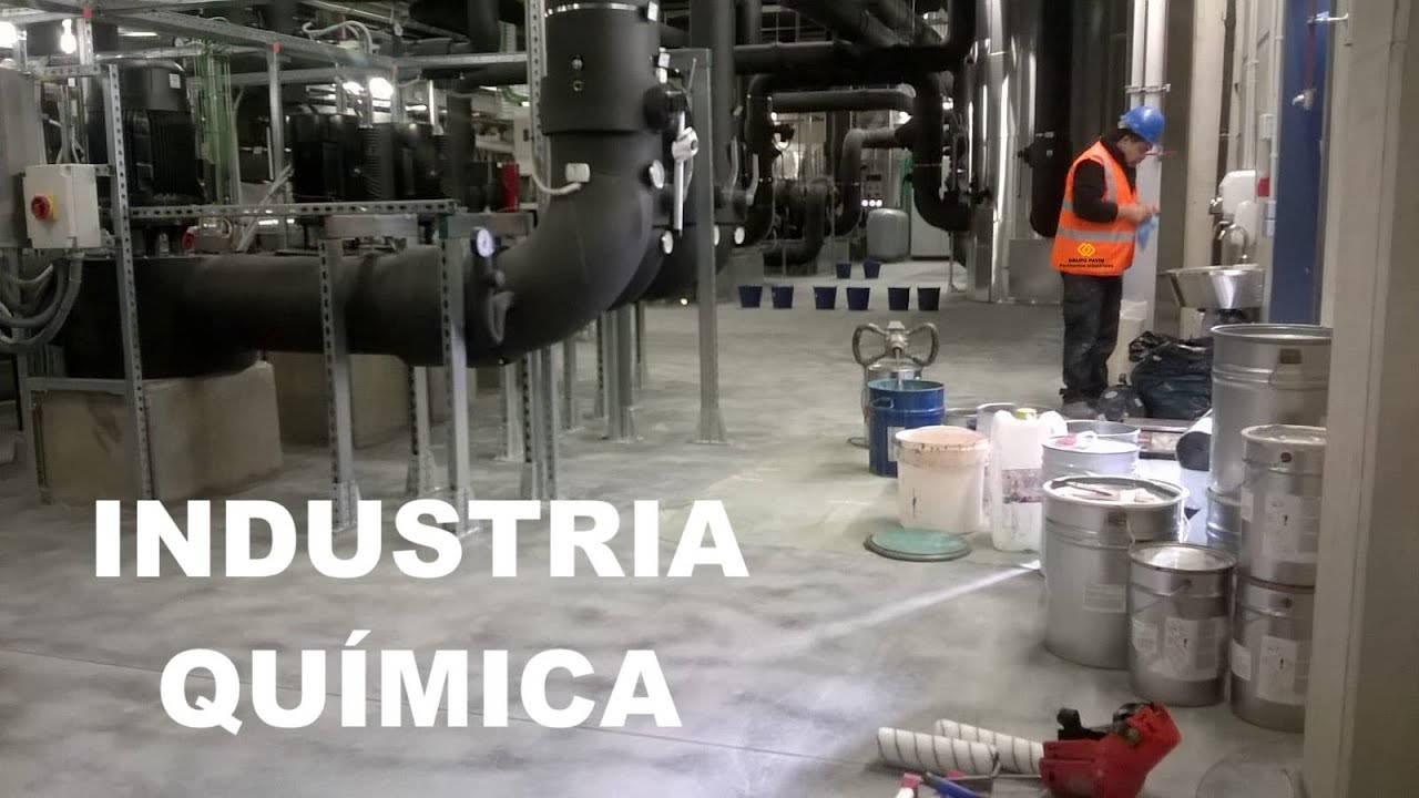 Suelos de resina homologados para industria química📍
