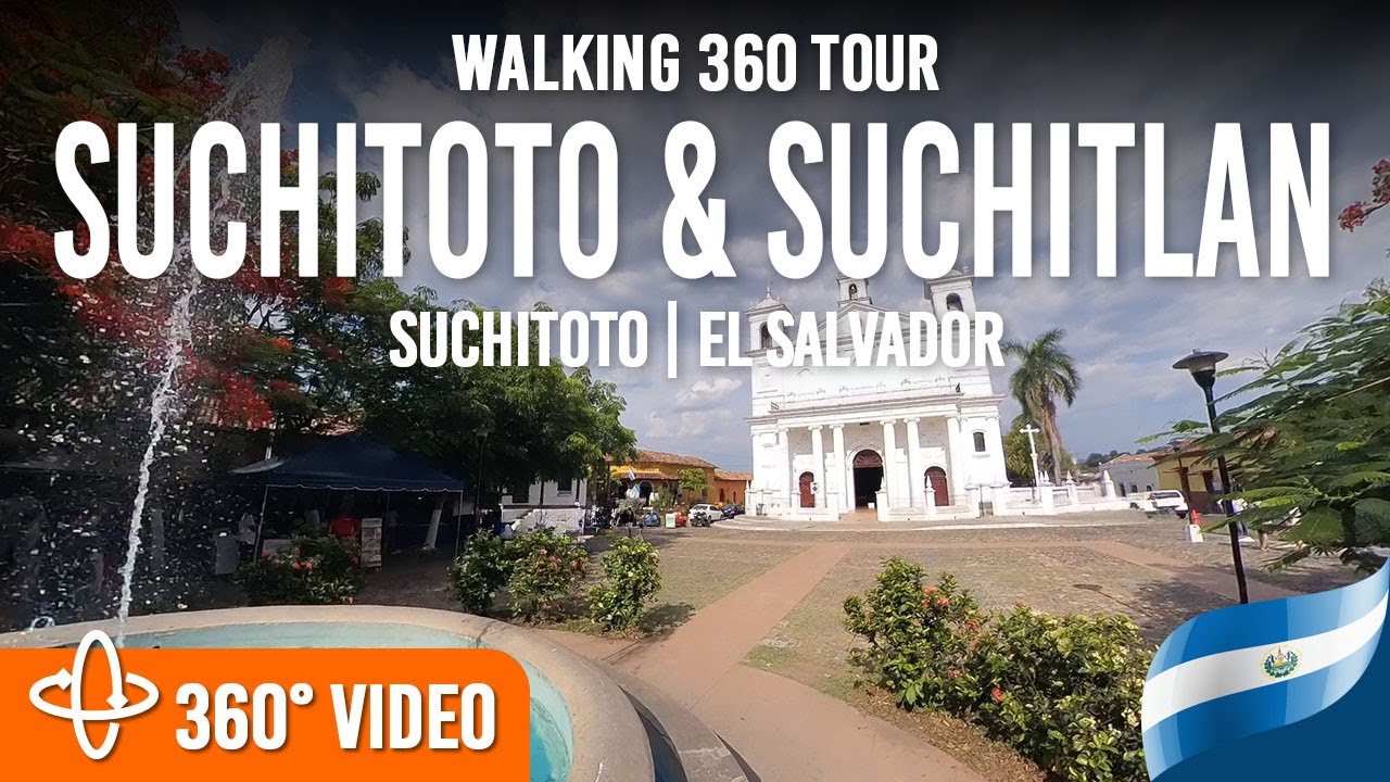 Suchitoto & Lake Suchitlan | Suchitoto | El Salvador | Walking 360 Video Tour