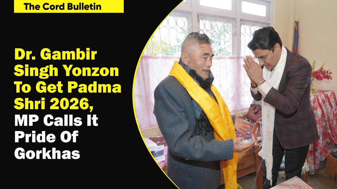 From Pedong to Padma Shri 2026: Dr. Gambir Singh Yonzon Honoured, Pride of Darjeeling Hills