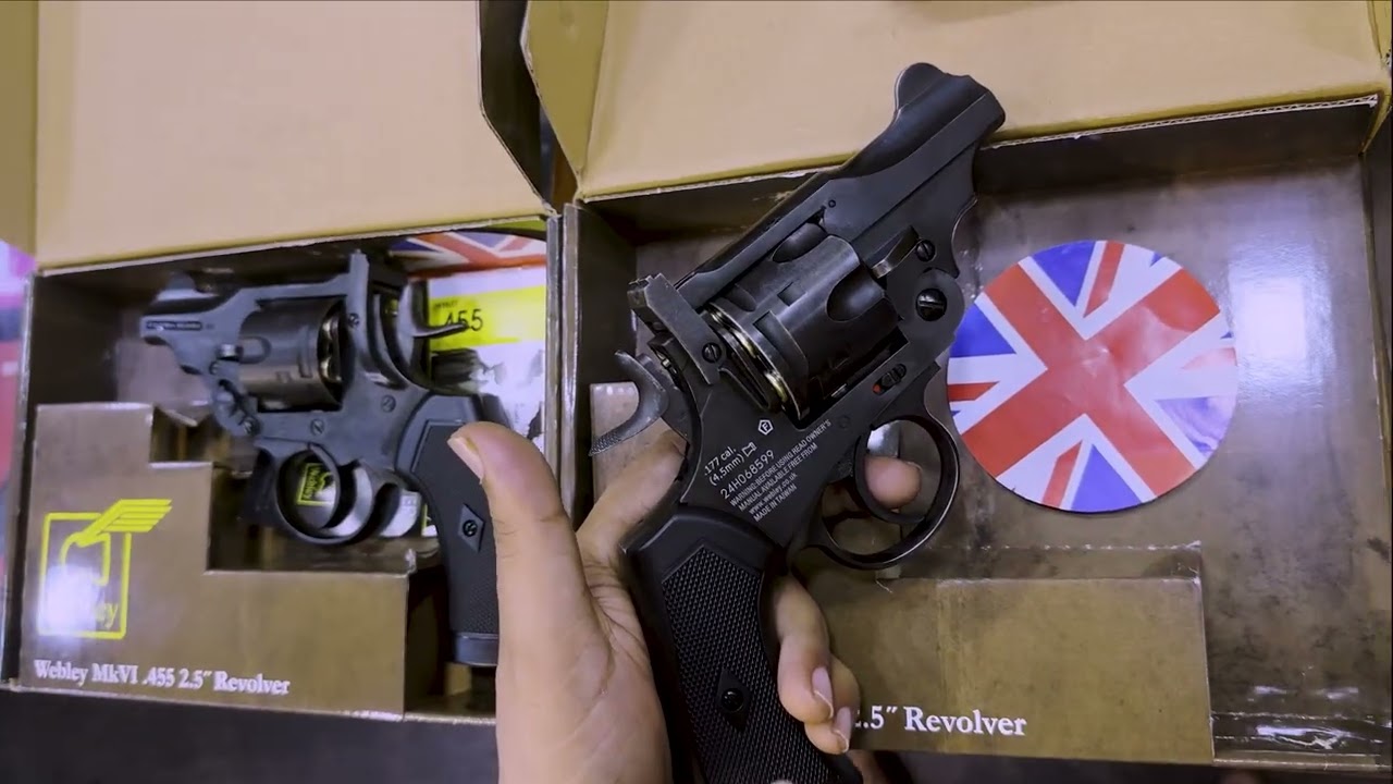 New air gun Webley MKVI
