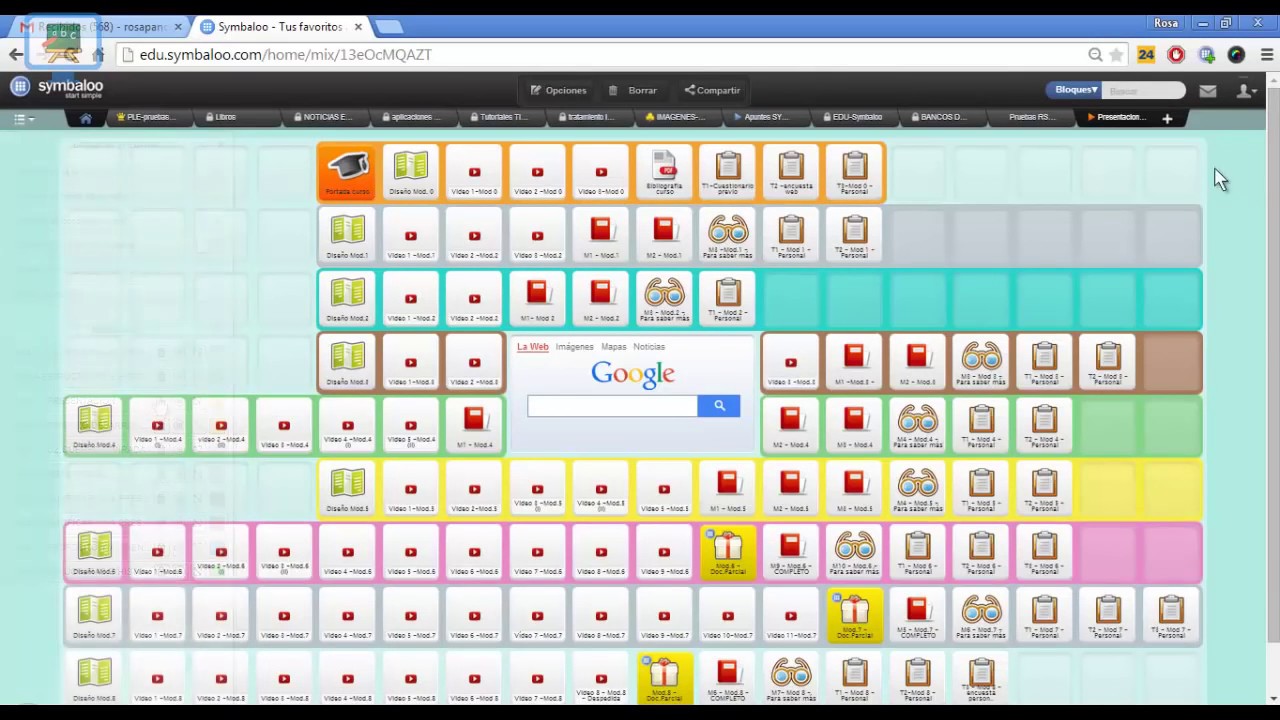 Plan de Estudio con Symbaloo  🎓  Curso de Symbaloo (HD) con subtitulos