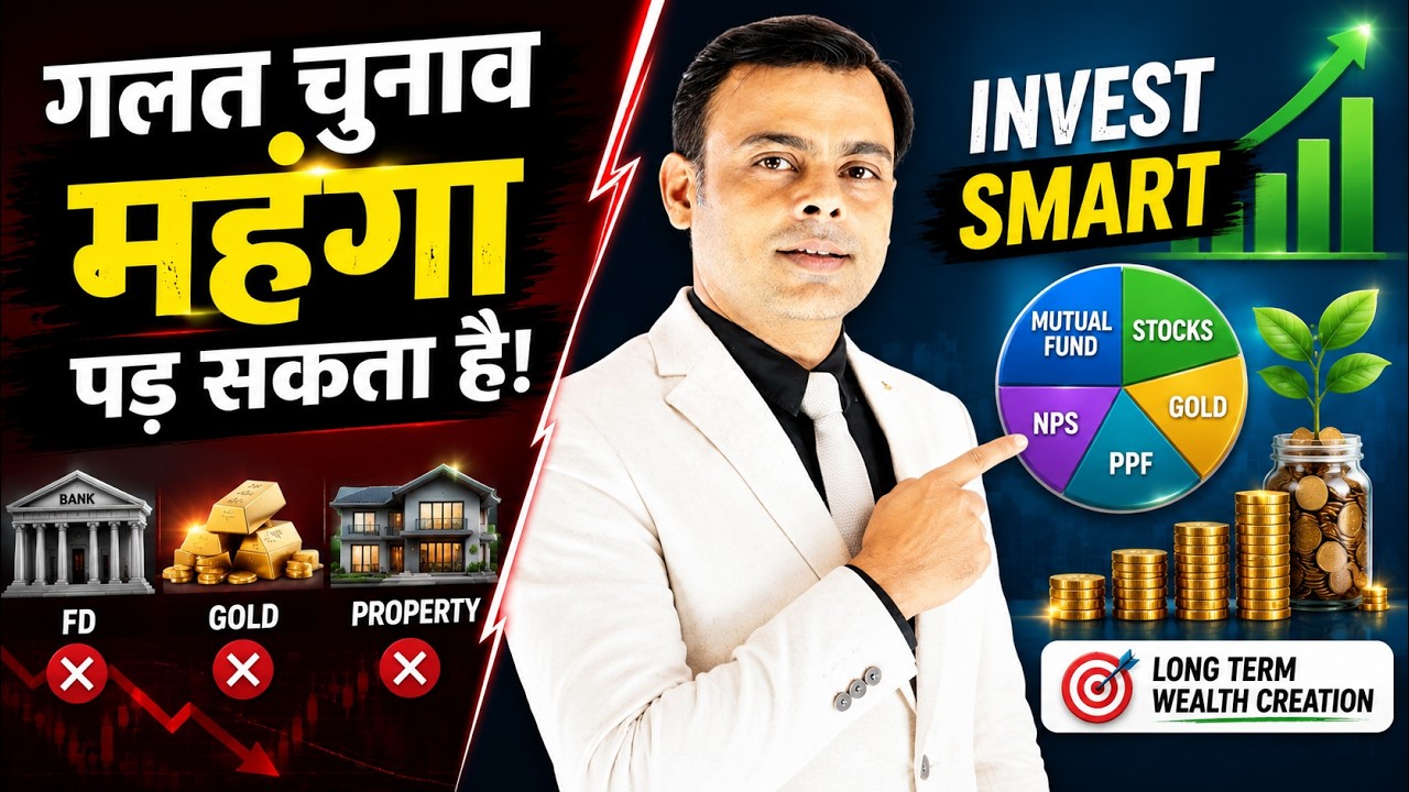 Where to Invest Money for Long Term? | Best Long Term Investment Options (2026) | Amit Tyagi
