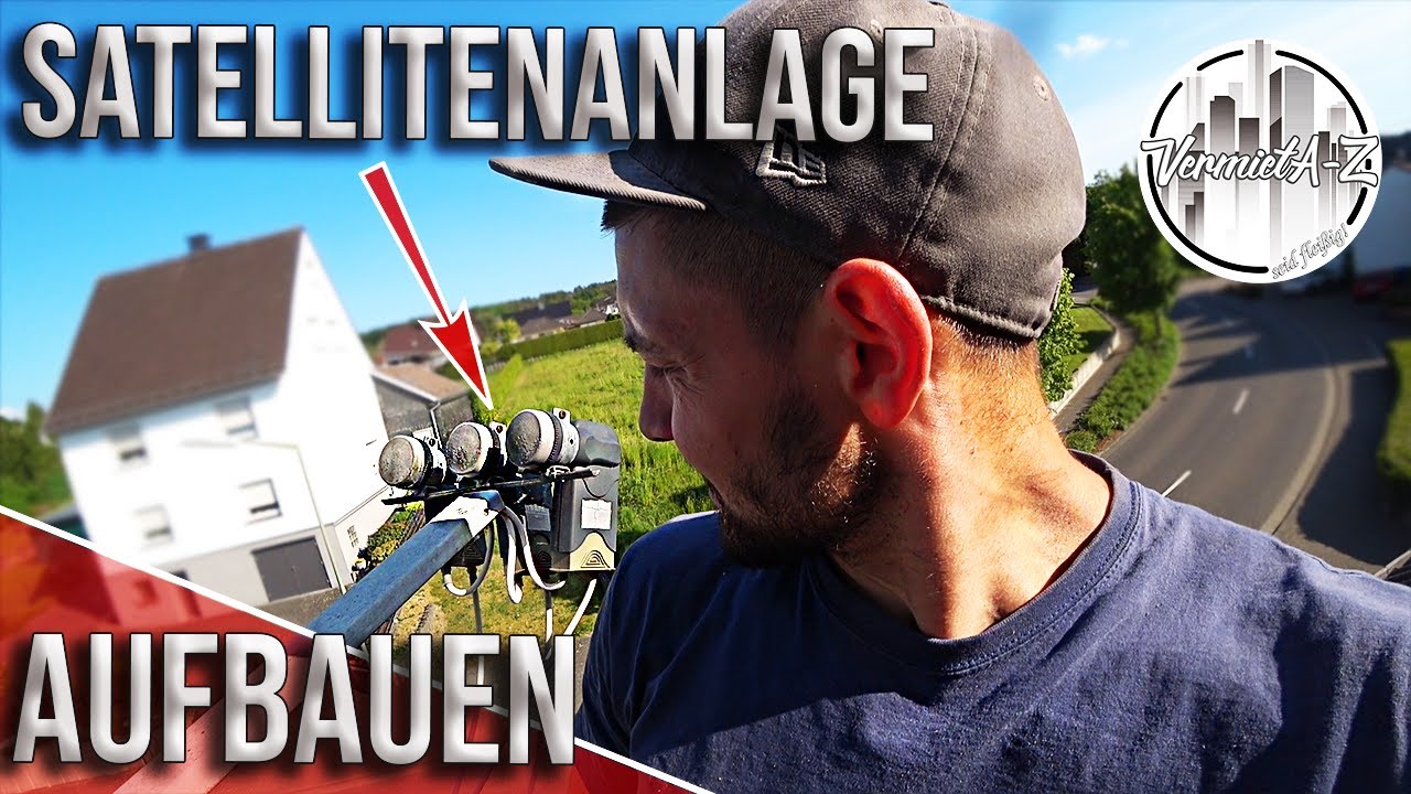 Satelliten-Anlage richtig montieren bei einem Mehrfamilienhaus!