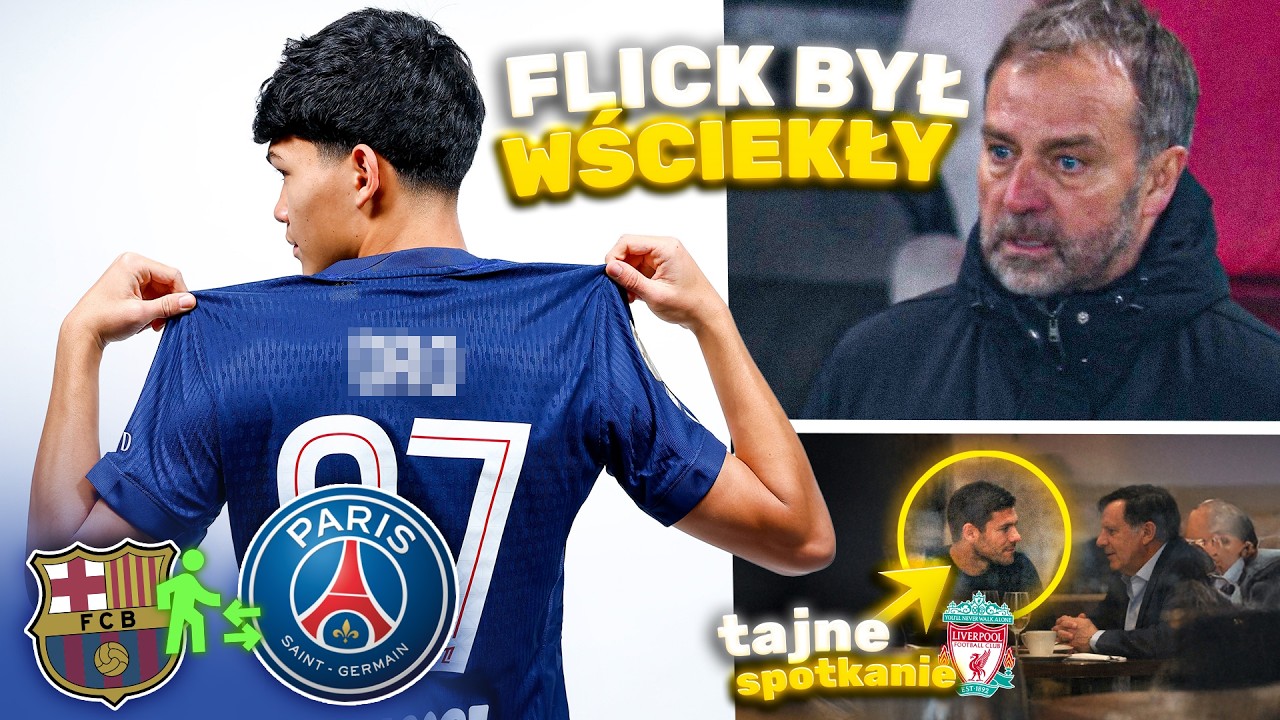 TAJNE rozmowy Alonso z Liverpoolem! Flick WYRZUCIŁ go z szatni! Barca STRACIŁA talent! Dro w PSG!