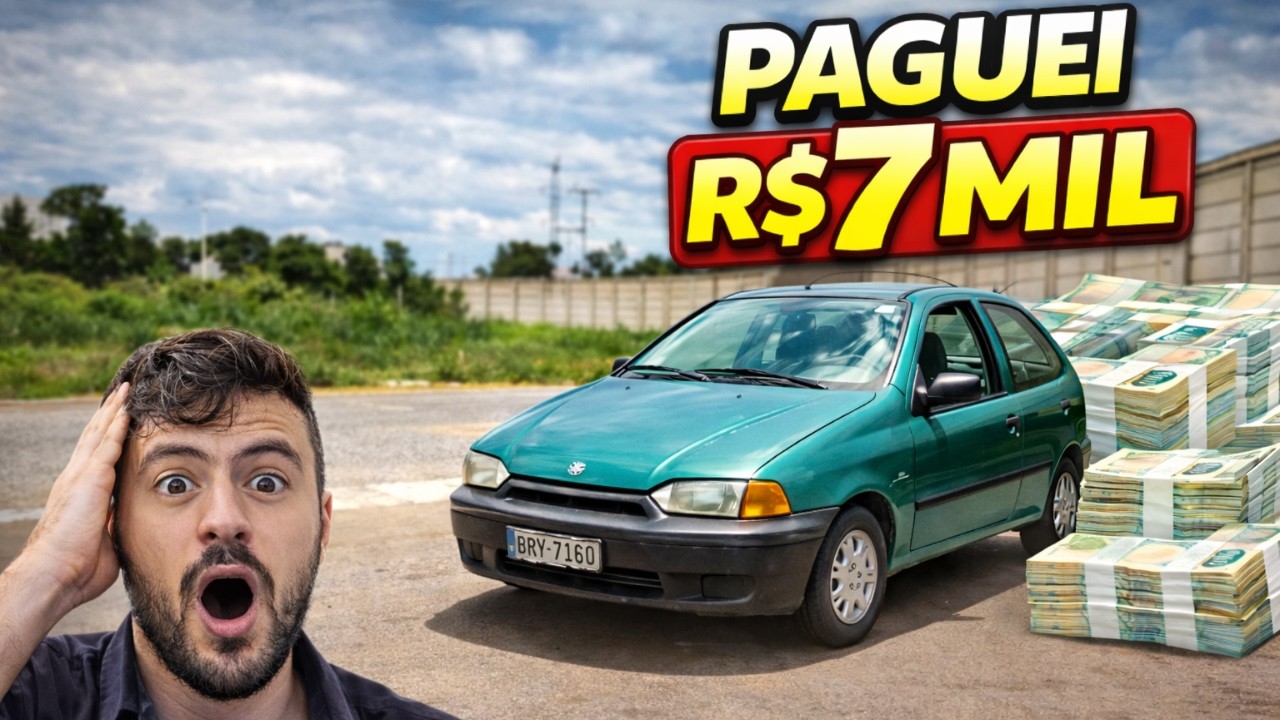 FIAT PALIO ED 1.0 1997 🔥 PONTOS POSITIVOS E NEGATIVOS