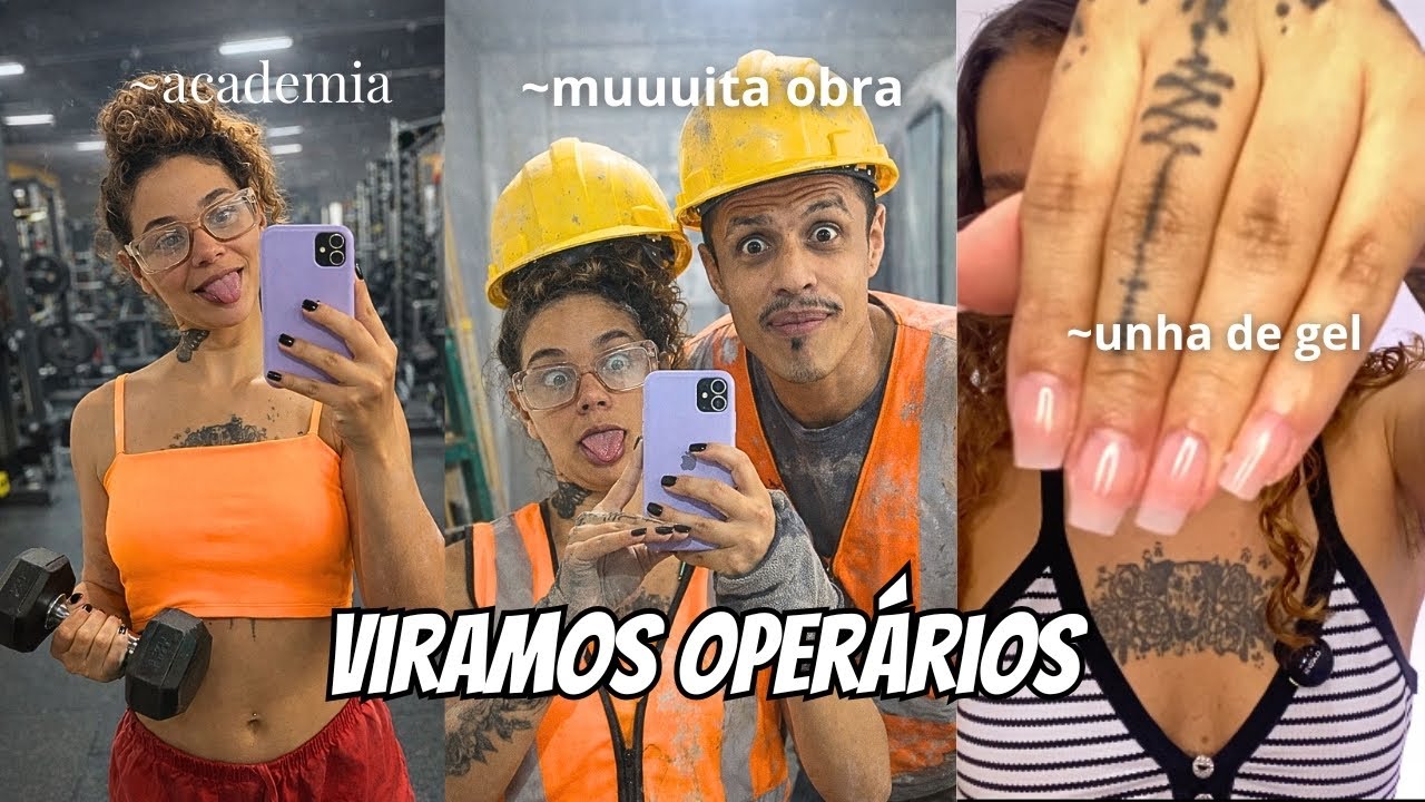 academia, fazendo a unha em casa + muuuuuita obra! (reforma) | daily vlog