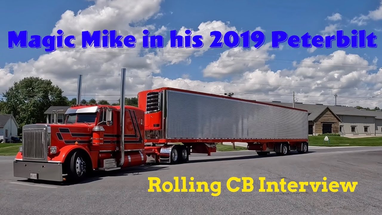 Magic Mike from Elite Transportation with his 2019 Peterbilt 🔥