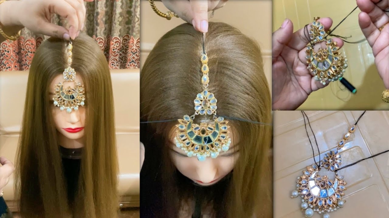 HOW TO: PIN A TIKKA | TIPS & TRICKS to Set/Stick MAANG TIKA || MAANG TIKA