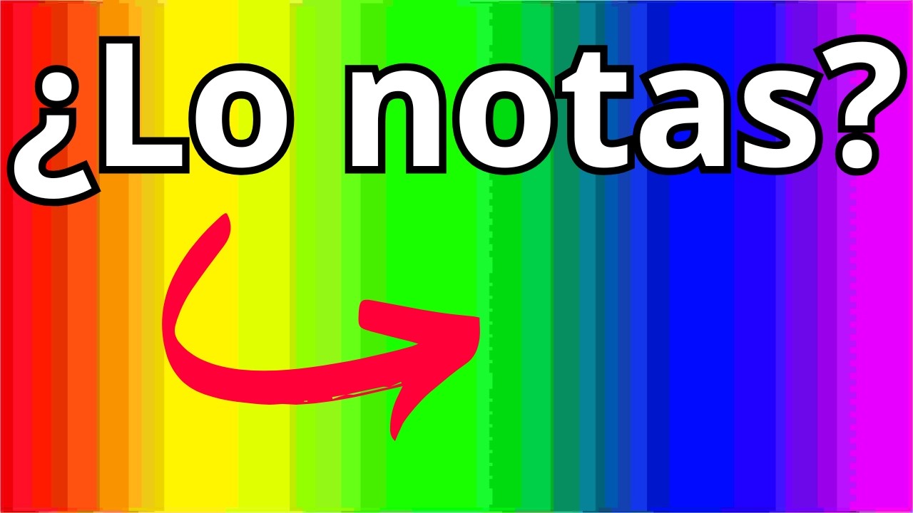 Tu pantalla NO puede mostrar TODOS los COLORES 🎨 (y te lo pruebo)