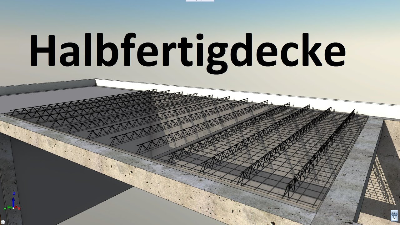 Halbfertigdecken