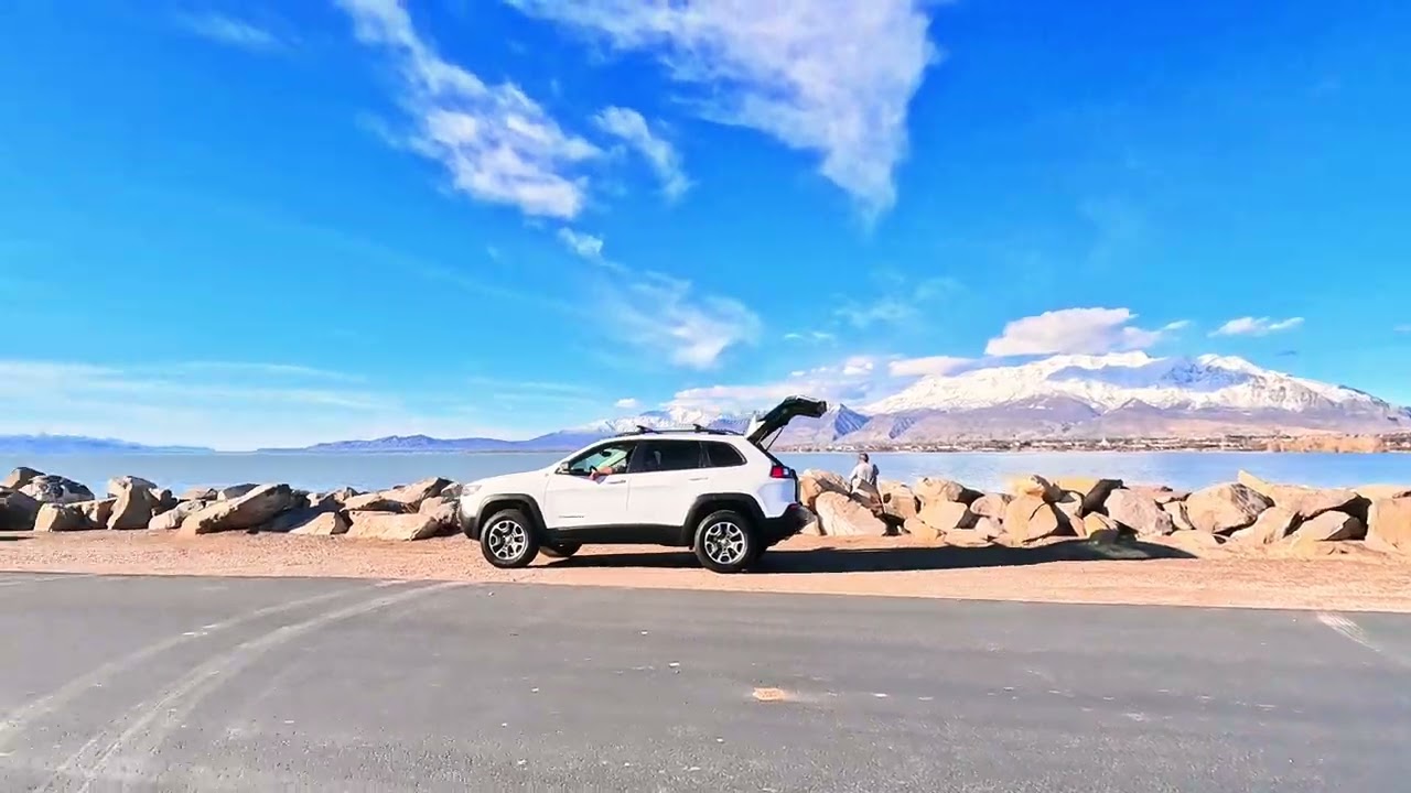 Você Precisa Conhecer Utah Lake State Park em Provo, Utah – Caminhada Incrível em 4K