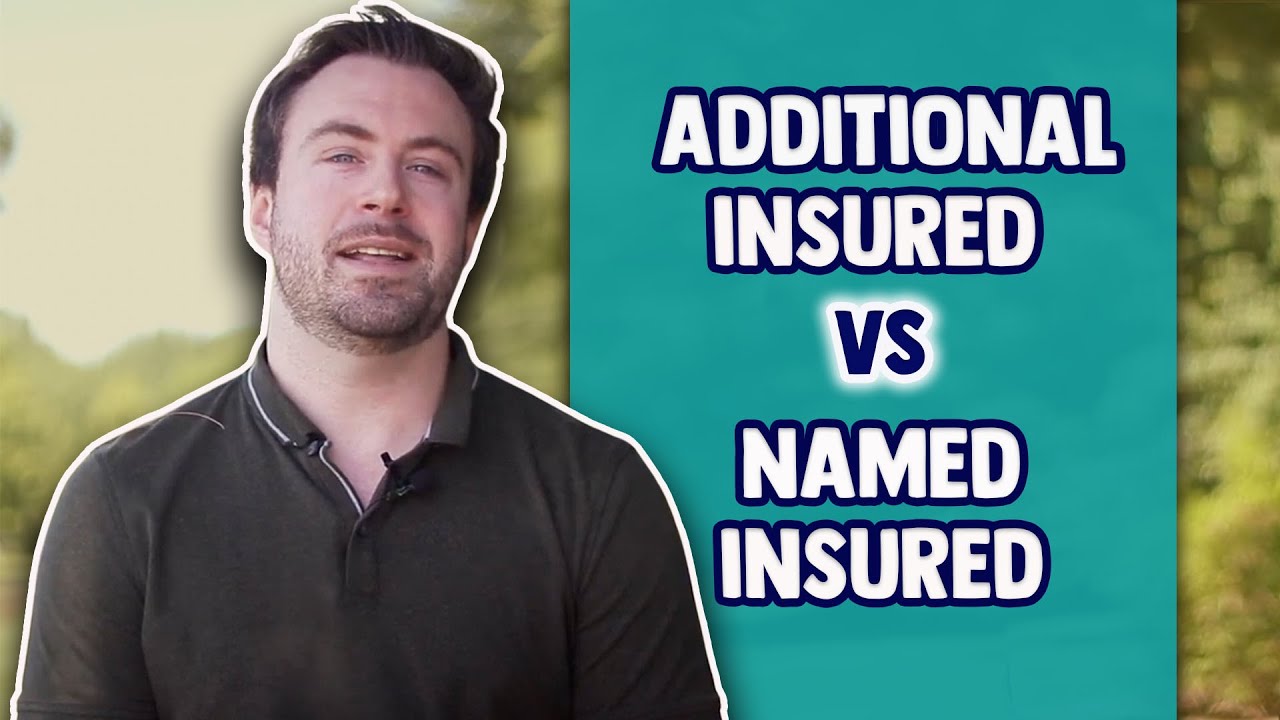 What is the difference between &ldquo;named insured