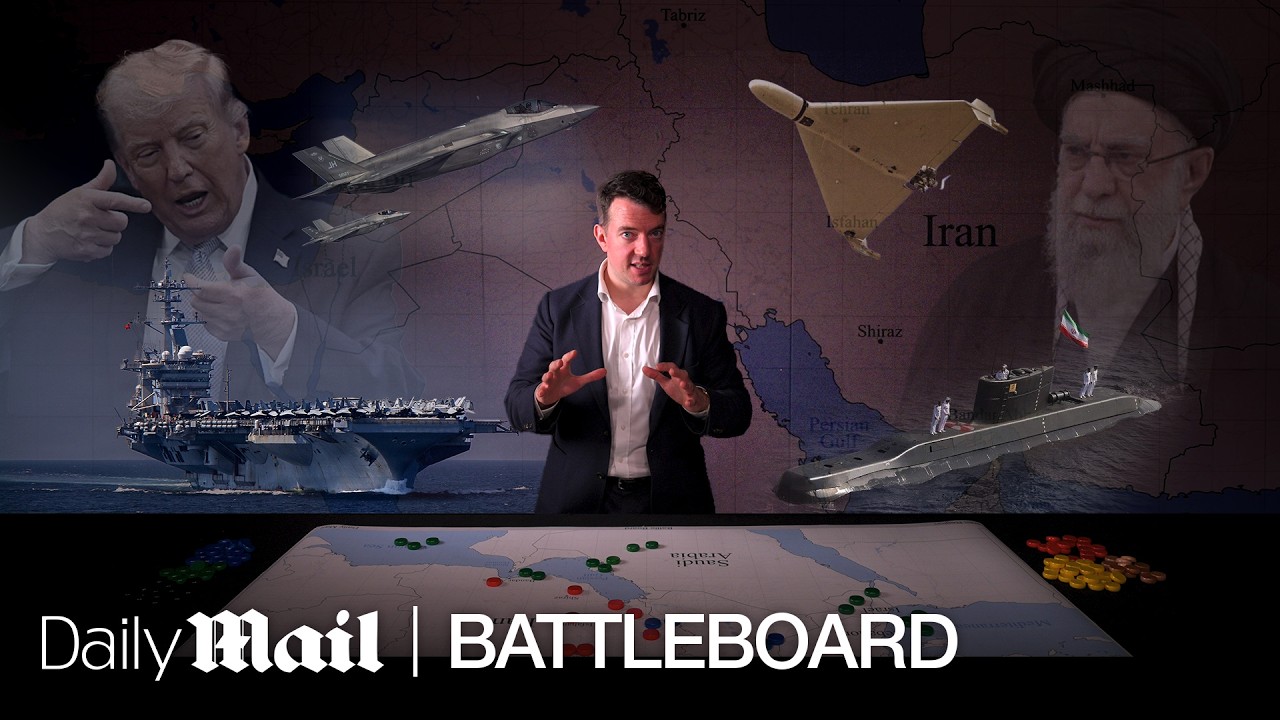 Иранская война: анализ | Battle Board | Daily Mail