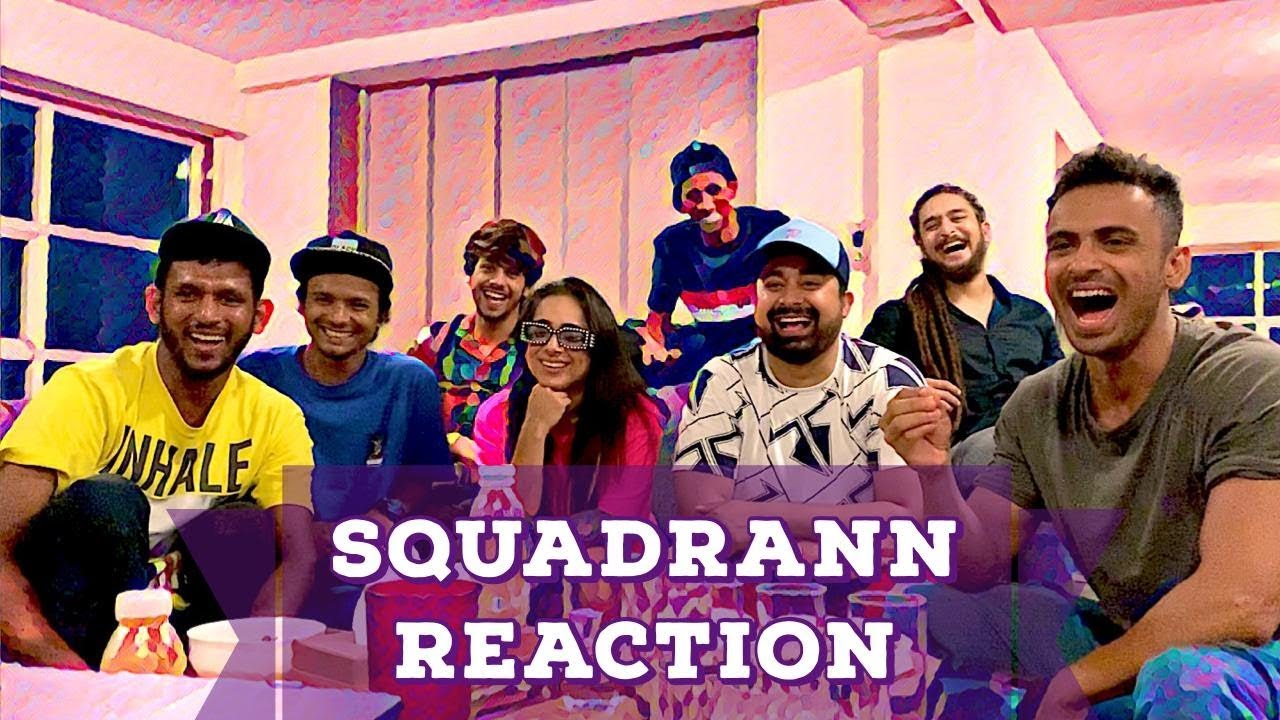 Rannvijay Singha | Squadrann | Reaction to Girl Fight Scene