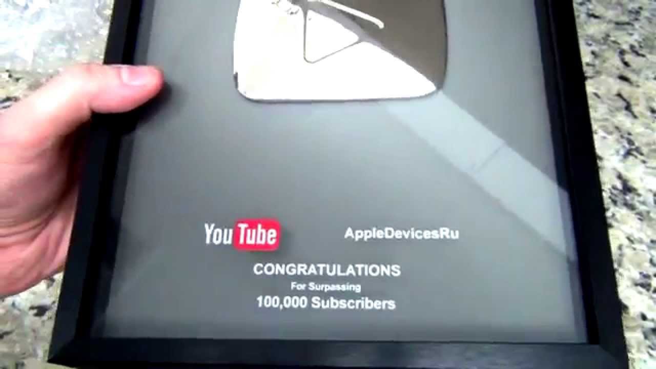 Youtube 100 000 subscribers gift