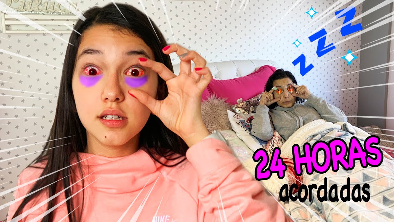 24 HORAS SEM DORMIR NA QUARENTENA | Luluca