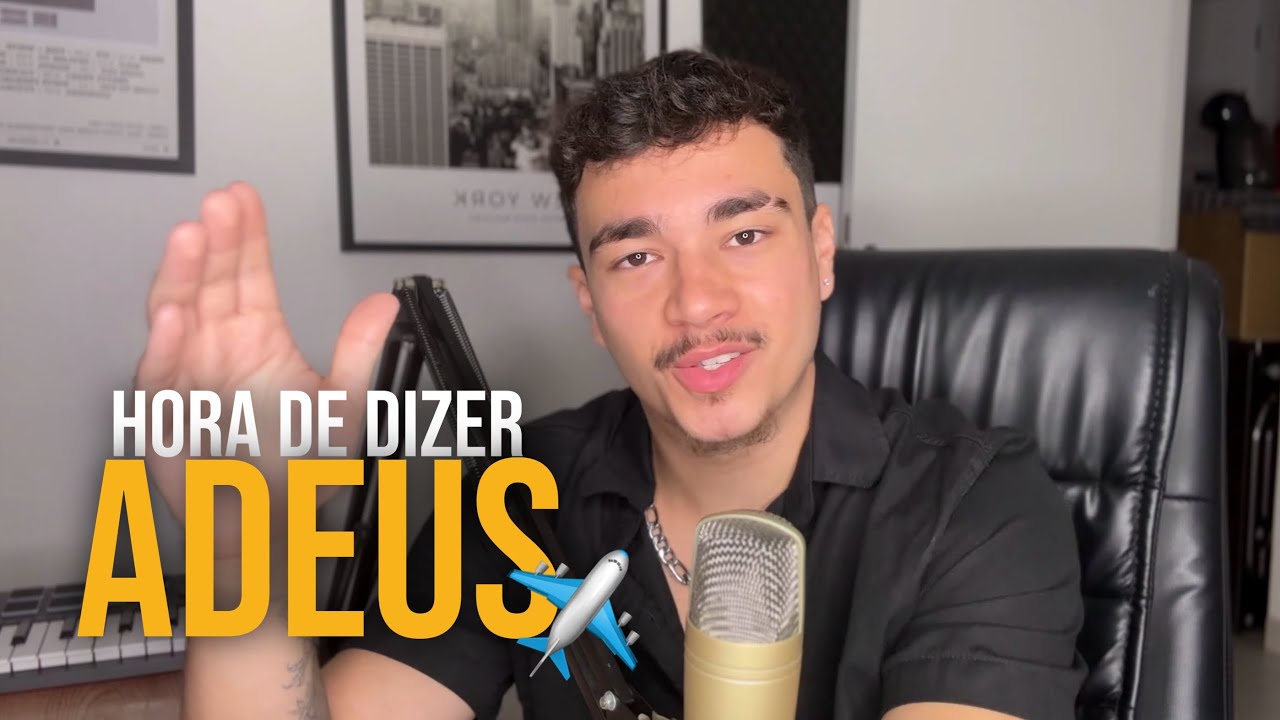 Mudança: estou indo embora daqui de vez.