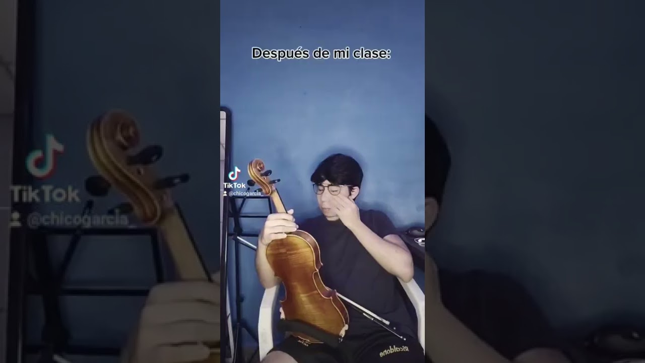 Antes Vs Despu&eacute;s de clase de viol&iacute;n.