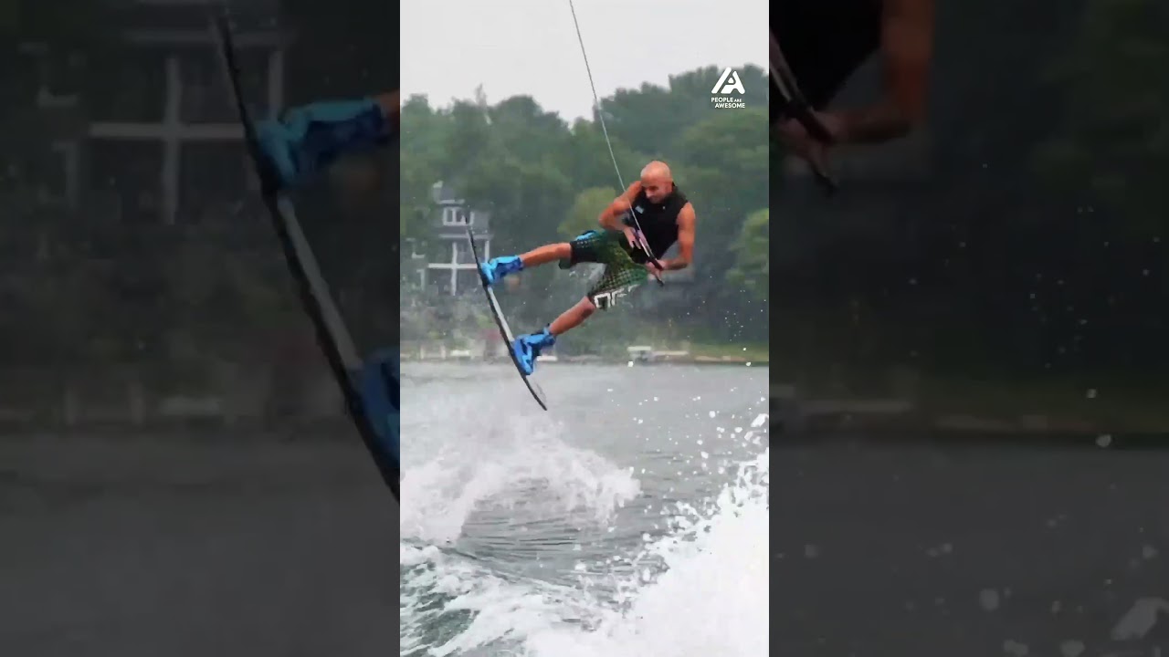 Man Does Epic Wakeboarding Tricks | People Are Awesome
