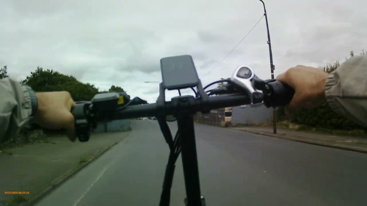 E-bike vitilan v3 2.0 drive in dublin on a dry day .🇮🇪🏆👍