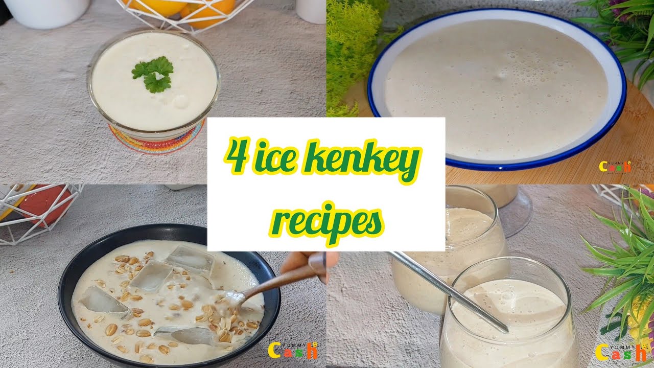 4 Ice Kenkey Recipe / Mashed Kenkey for weight gain / How to make ice kenkey