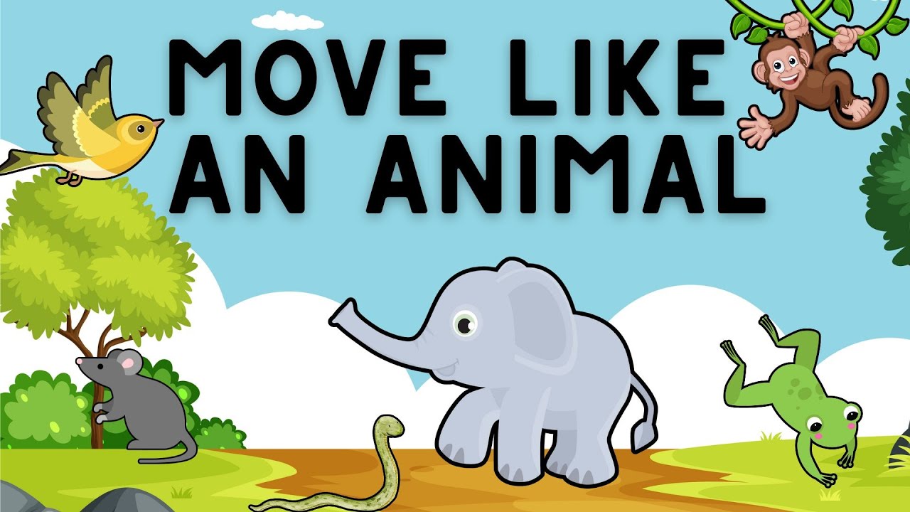 Move like an Animal | Brain Breaks for Kids | Animal Games for Kids