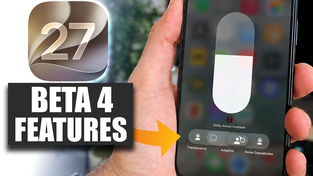Вышла iOS 27 Beta 4 &mdash; для AirPods добавили КРУТУЮ ФИШКУ!