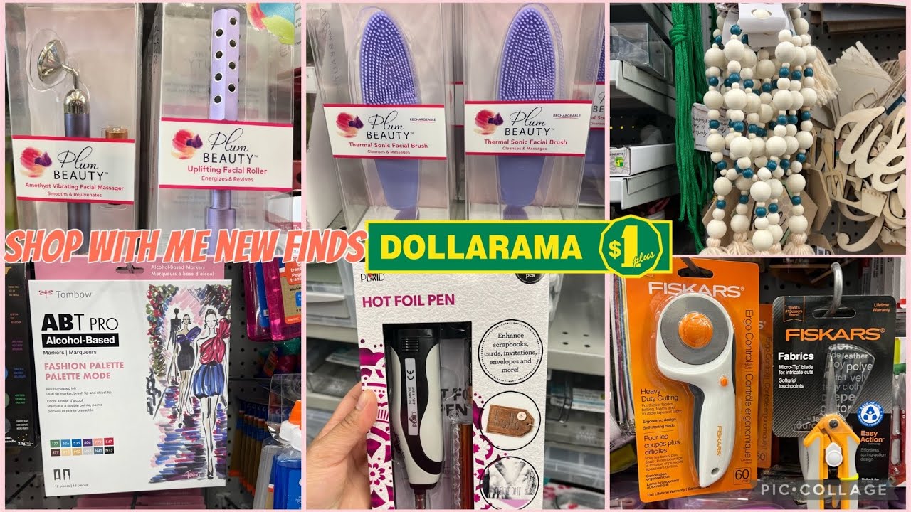 AMAZING NEW DOLLARAMA SHOP WITH ME | DOLLARAMA CRAFT ISLE 🎨 🧶✂️🖍️🖌️ DETAIL TOUR ￼￼| JUNE 3,2024