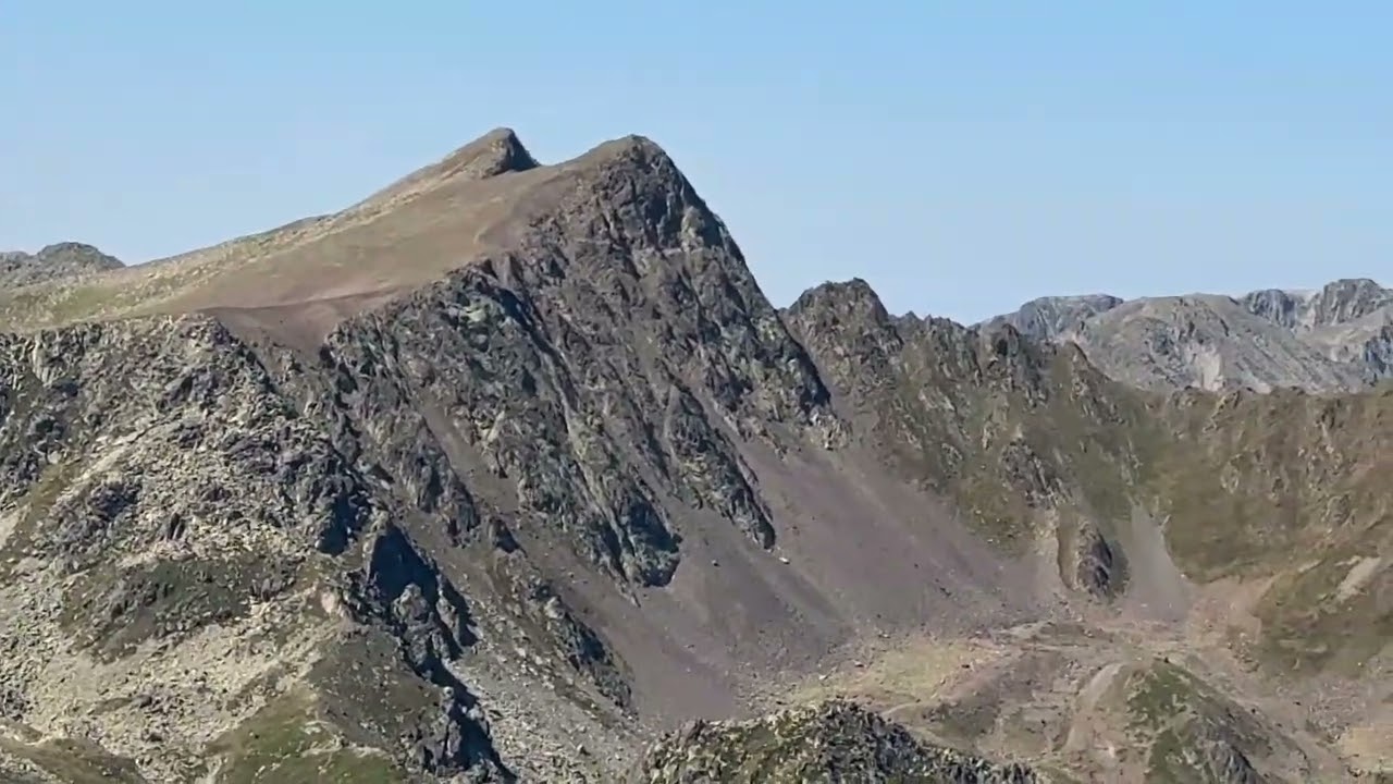 Pic dels Pedrons (100 Cims FEEC) y su cresta  23-08-2025