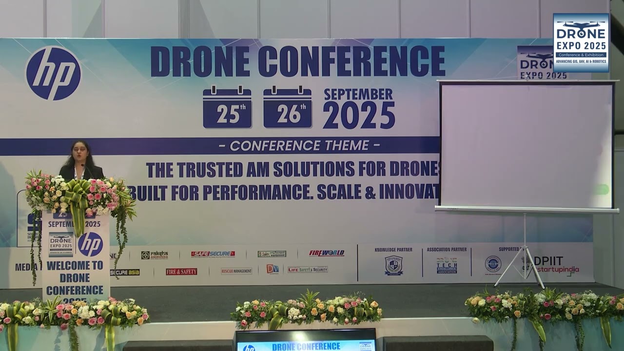 Ms. Prabhleen Kaur at Drone Expo 2025 | 25th to 27th September 2025 | Mumbai