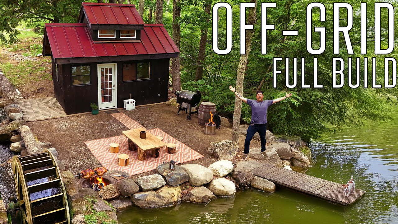 Off-grid Tiny House Full Build Start to Finish