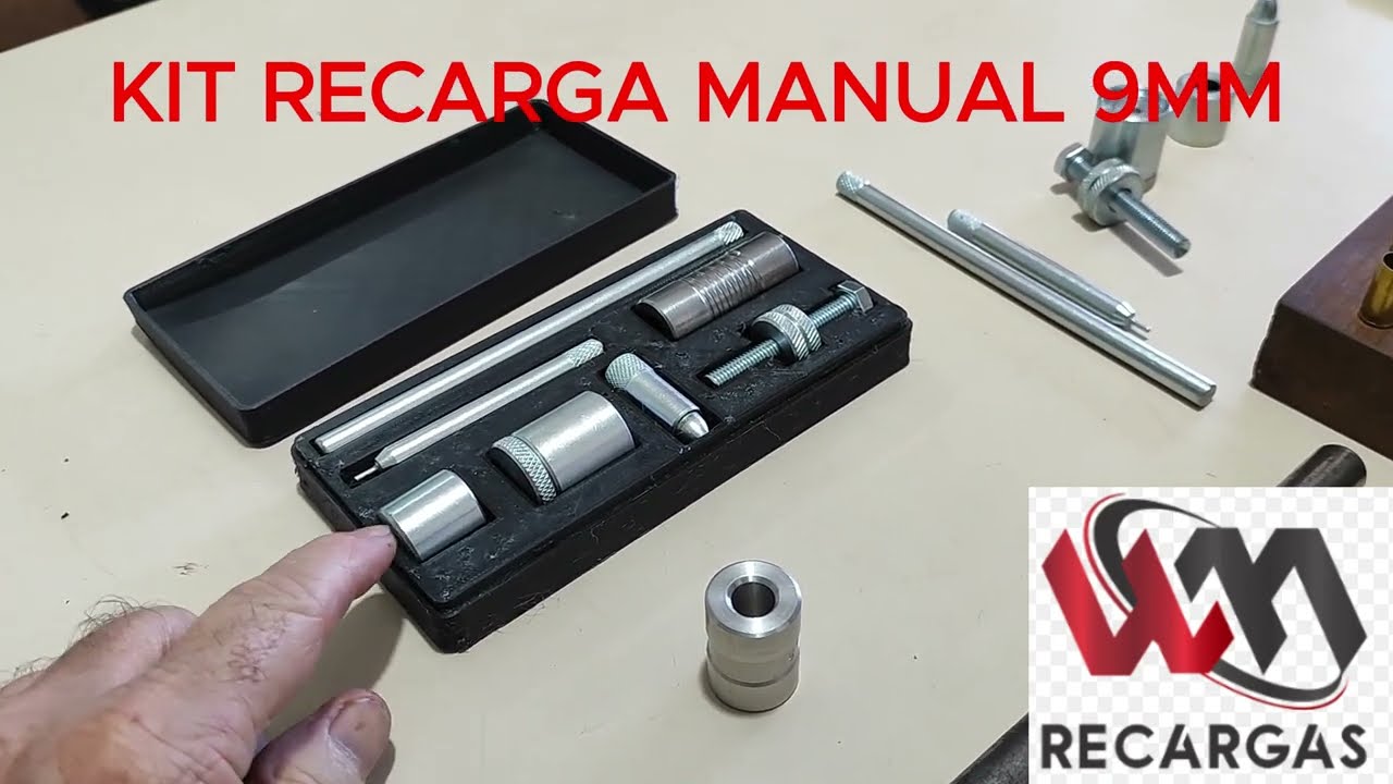 KIT RECARGA MANUAL 9MM